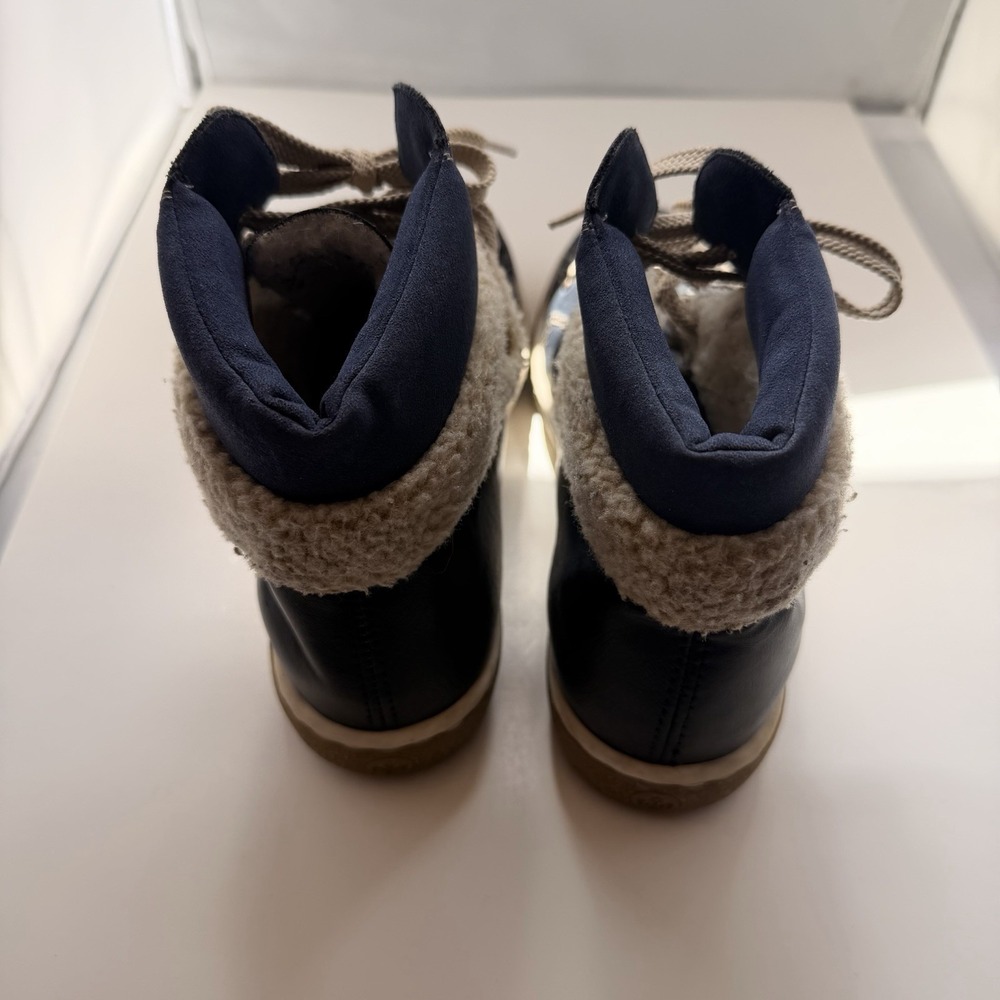 Remonte by Rieker Women's Sz US 7.5 38 Blue Ankle  Lace up Boots Outdoors Hiking - Picture 5 of 10